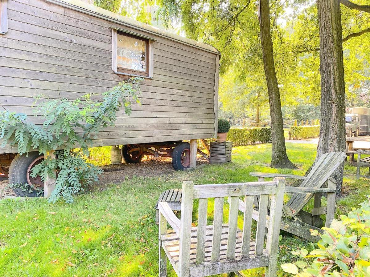 Pipowagen Het Oventje Villa Zeeland Eksteriør bilde
